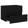 Black engineered wood cabinet with sink by vidaXL, bathroom vanities - Ref: Foro24-3071631, Price: 186,86 €, Discount: %