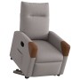 Sillón eléctrico reclinable elevable de tela gris taupe de , Sillones - Ref: Foro24-3324027, Precio: 323,54 €, Descuento: %