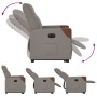 Sillón eléctrico reclinable elevable de tela gris taupe de , Sillones - Ref: Foro24-3324027, Precio: 323,54 €, Descuento: %