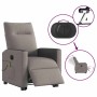 Sillón de masaje eléctrico reclinable elevable tela taupé de , Sillones - Ref: Foro24-3324078, Precio: 353,76 €, Descuento: %