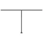 Toldo de pie automático amarillo y blanco 400x300 cm de vidaXL, Toldos - Ref: Foro24-3069748, Precio: 526,82 €, Descuento: %