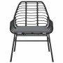 Set comedor jardín 3 pzas cojines ratán sintético vidrio negro de , Conjuntos de jardín - Ref: Foro24-3334548, Precio: 208,76...