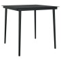 Set comedor jardín 3 pzas cojines ratán sintético vidrio negro de , Conjuntos de jardín - Ref: Foro24-3334499, Precio: 194,96...