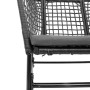 Set comedor jardín 3 pzas cojines ratán sintético vidrio negro de , Conjuntos de jardín - Ref: Foro24-3334499, Precio: 194,96...