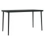 Juego de comedor jardín 5 piezas cojines ratán sintético negro de , Conjuntos de jardín - Ref: Foro24-3334501, Precio: 294,79...