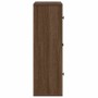 Estantería madera de ingeniería marrón roble 60x24x76,5 cm de , Librerías y estanterías - Ref: Foro24-860388, Precio: 64,65 €...