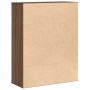 Estantería madera de ingeniería marrón roble 60x24x76,5 cm de , Librerías y estanterías - Ref: Foro24-860388, Precio: 64,65 €...