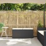Banco de jardín con cojín ratán sintético negro 110x40x44 cm de , Bancos de jardín - Ref: Foro24-4104145, Precio: 102,87 €, D...