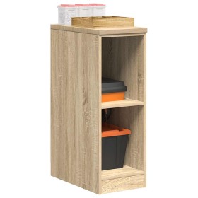 Armario de almacenamiento para garaje Roble Sonoma 30x51x85 cm de , Armarios industriales - Ref: Foro24-860528, Precio: 47,73...