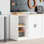 Armario de almacenamiento para garaje blanco 40x51x85 cm de , Armarios industriales - Ref: Foro24-860535, Precio: 45,97 €, De...