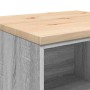 Armario de garaje de madera maciza pino gris Sonoma 60x51x85 cm de , Armarios industriales - Ref: Foro24-860549, Precio: 68,2...