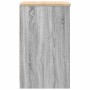 Armario de garaje de madera maciza pino gris Sonoma 40x51x85 cm de , Armarios industriales - Ref: Foro24-860540, Precio: 54,8...