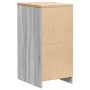 Armario de garaje de madera maciza pino gris Sonoma 40x51x85 cm de , Armarios industriales - Ref: Foro24-860540, Precio: 54,8...