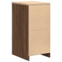 Armario de almacenamiento para garaje roble marrón 40x51x85 cm de , Armarios industriales - Ref: Foro24-860568, Precio: 60,78...