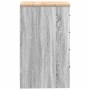 Armario de garaje de madera maciza pino gris Sonoma 40x51x85 cm de , Armarios industriales - Ref: Foro24-860594, Precio: 79,8...
