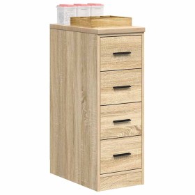 Armario de almacenamiento para garaje Roble Sonoma 30x51x85 cm de , Armarios industriales - Ref: Foro24-860582, Precio: 79,51...