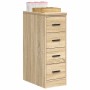 Armario de almacenamiento para garaje Roble Sonoma 30x51x85 cm de , Armarios industriales - Ref: Foro24-860582, Precio: 79,51...