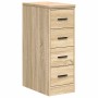 Armario de almacenamiento para garaje Roble Sonoma 30x51x85 cm de , Armarios industriales - Ref: Foro24-860582, Precio: 79,51...