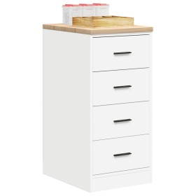Armario de almacenamiento para garaje blanco 40x51x85 cm de , Armarios industriales - Ref: Foro24-860589, Precio: 78,26 €, De...