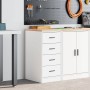 Armario de almacenamiento para garaje blanco 40x51x85 cm de , Armarios industriales - Ref: Foro24-860589, Precio: 78,26 €, De...