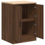 Armario de almacenamiento para garaje roble marrón 60x51x85 cm de , Armarios industriales - Ref: Foro24-860577, Precio: 88,15...