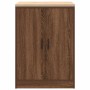 Armario de almacenamiento para garaje roble marrón 60x51x85 cm de , Armarios industriales - Ref: Foro24-860577, Precio: 88,15...