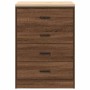 Armario de almacenamiento para garaje roble marrón 60x51x85 cm de , Armarios industriales - Ref: Foro24-860604, Precio: 98,28...