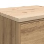 Armario de almacenamiento para garaje Roble Artesano 60x51x85cm de , Armarios industriales - Ref: Foro24-860606, Precio: 111,...