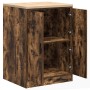 Armario de almacenamiento para garaje roble ahumado 60x51x85 cm de , Armarios industriales - Ref: Foro24-860575, Precio: 98,0...