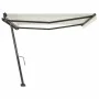 Toldo de pie retráctil manual crema 400x300 cm de vidaXL, Toldos - Ref: Foro24-3069737, Precio: 426,71 €, Descuento: %