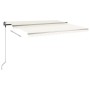 Toldo de pie retráctil manual crema 400x300 cm de vidaXL, Toldos - Ref: Foro24-3069737, Precio: 398,22 €, Descuento: %