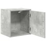 Armario de pared para garaje madera de ingeniería gris hormigón de , Armarios industriales - Ref: Foro24-860631, Precio: 35,8...