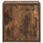 Armario de pared para garaje madera de ingeniería roble ahumado de , Armarios industriales - Ref: Foro24-860633, Precio: 35,2...