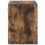 Armario de pared para garaje madera de ingeniería roble ahumado de , Armarios industriales - Ref: Foro24-860633, Precio: 35,2...