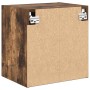Armario de pared para garaje madera de ingeniería roble ahumado de , Armarios industriales - Ref: Foro24-860633, Precio: 35,2...