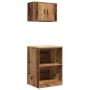 Armarios 2 uds para garaje madera ingeniería antigua madera de , Armarios industriales - Ref: Foro24-3328285, Precio: 98,17 €...