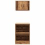 Armarios 2 uds para garaje madera ingeniería antigua madera de , Armarios industriales - Ref: Foro24-3328285, Precio: 98,17 €...
