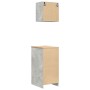 Armarios 2 uds para garaje madera de ingeniería ris hormigón de , Armarios industriales - Ref: Foro24-3328272, Precio: 80,77 ...
