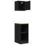 Armarios 2 uds para garaje madera de ingeniería negro de , Armarios industriales - Ref: Foro24-3328270, Precio: 92,53 €, Desc...