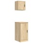 Armarios 2 uds para garaje madera de ingeniería roble sonoma de , Armarios industriales - Ref: Foro24-3328298, Precio: 86,71 ...