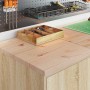 Armarios 2 uds para garaje madera de ingeniería roble sonoma de , Armarios industriales - Ref: Foro24-3328298, Precio: 86,71 ...