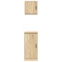 Armarios 2 uds para garaje madera de ingeniería roble sonoma de , Armarios industriales - Ref: Foro24-3328298, Precio: 86,71 ...