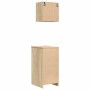 Armarios 2 uds para garaje madera de ingeniería roble sonoma de , Armarios industriales - Ref: Foro24-3328298, Precio: 86,71 ...