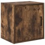 Armarios 2 uds para garaje madera ingeniería roble ahumado de , Armarios industriales - Ref: Foro24-3328300, Precio: 84,48 €,...