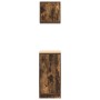 Armarios 2 uds para garaje madera ingeniería roble ahumado de , Armarios industriales - Ref: Foro24-3328300, Precio: 84,48 €,...