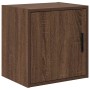 Armarios 2 uds para garaje madera ingeniería marrón roble de , Armarios industriales - Ref: Foro24-3328302, Precio: 87,02 €, ...