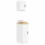 Armarios 2 uds para garaje madera de ingeniería blanco de , Armarios industriales - Ref: Foro24-3328287, Precio: 74,00 €, Des...