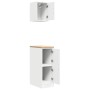 Armarios 2 uds para garaje madera de ingeniería blanco de , Armarios industriales - Ref: Foro24-3328287, Precio: 74,00 €, Des...
