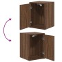 Armarios 2 uds para garaje madera ingeniería marrón roble de , Armarios industriales - Ref: Foro24-3328266, Precio: 70,69 €, ...