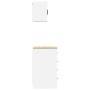 Armarios 2 uds para garaje madera de ingeniería blanco de , Armarios industriales - Ref: Foro24-3328314, Precio: 90,76 €, Des...